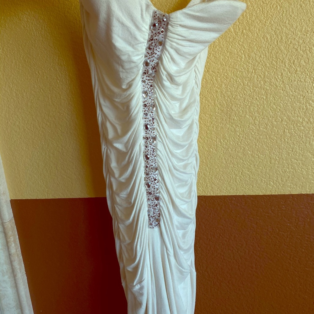 Sequence mini dress strapless